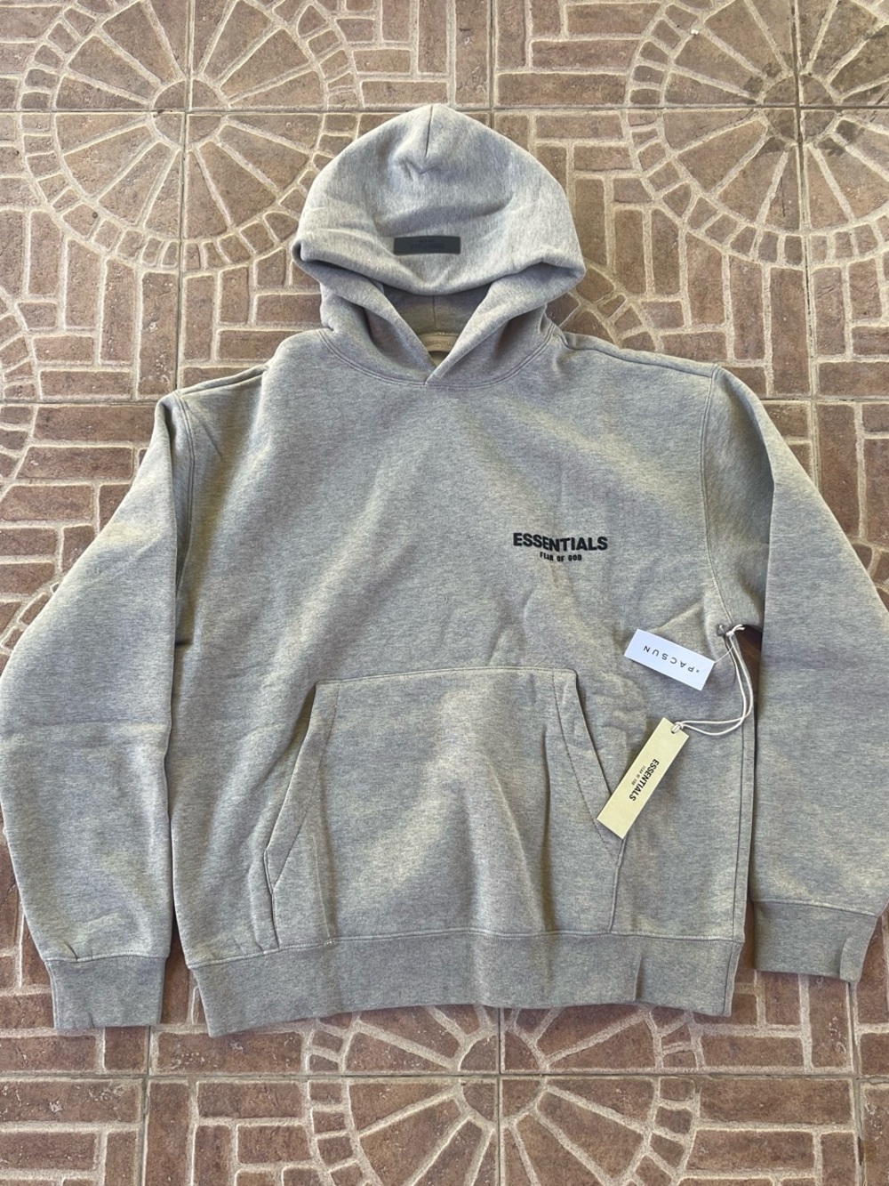 Fear of God Essentials Dark Gray Pullover Hoodie